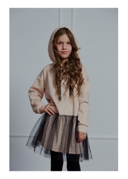 Mililook сукня-світшот з фатином для дівчинки Тіна Під замовлення